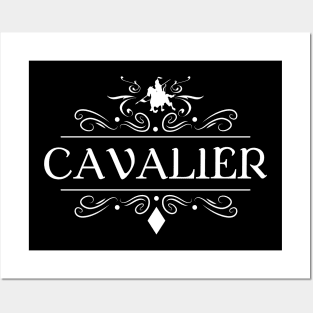 Cavalier Character Class TRPG Tabletop RPG Gaming Addict Posters and Art